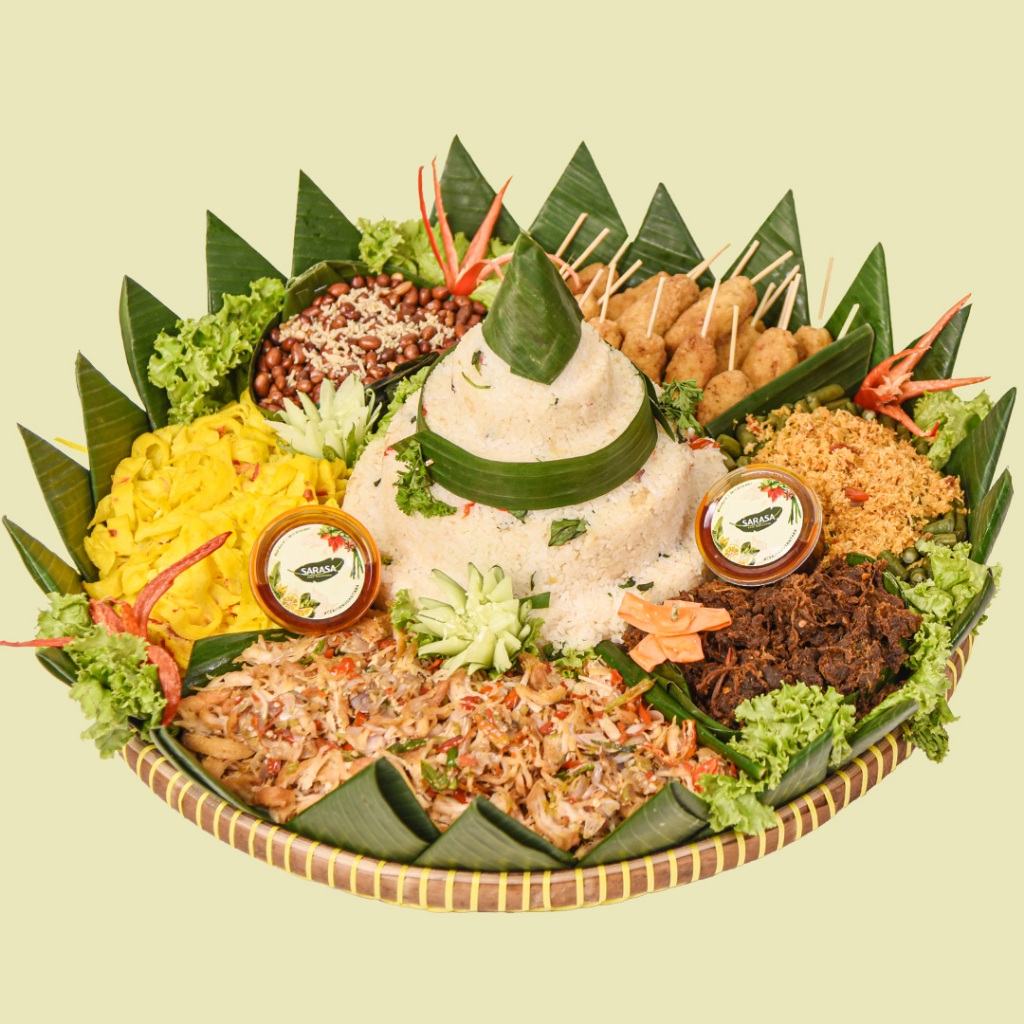 Tumpeng Nasi Bakar Bali 40 Orang