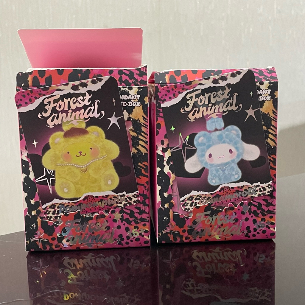 Sanrio Forest Animals Plush Keychain Series