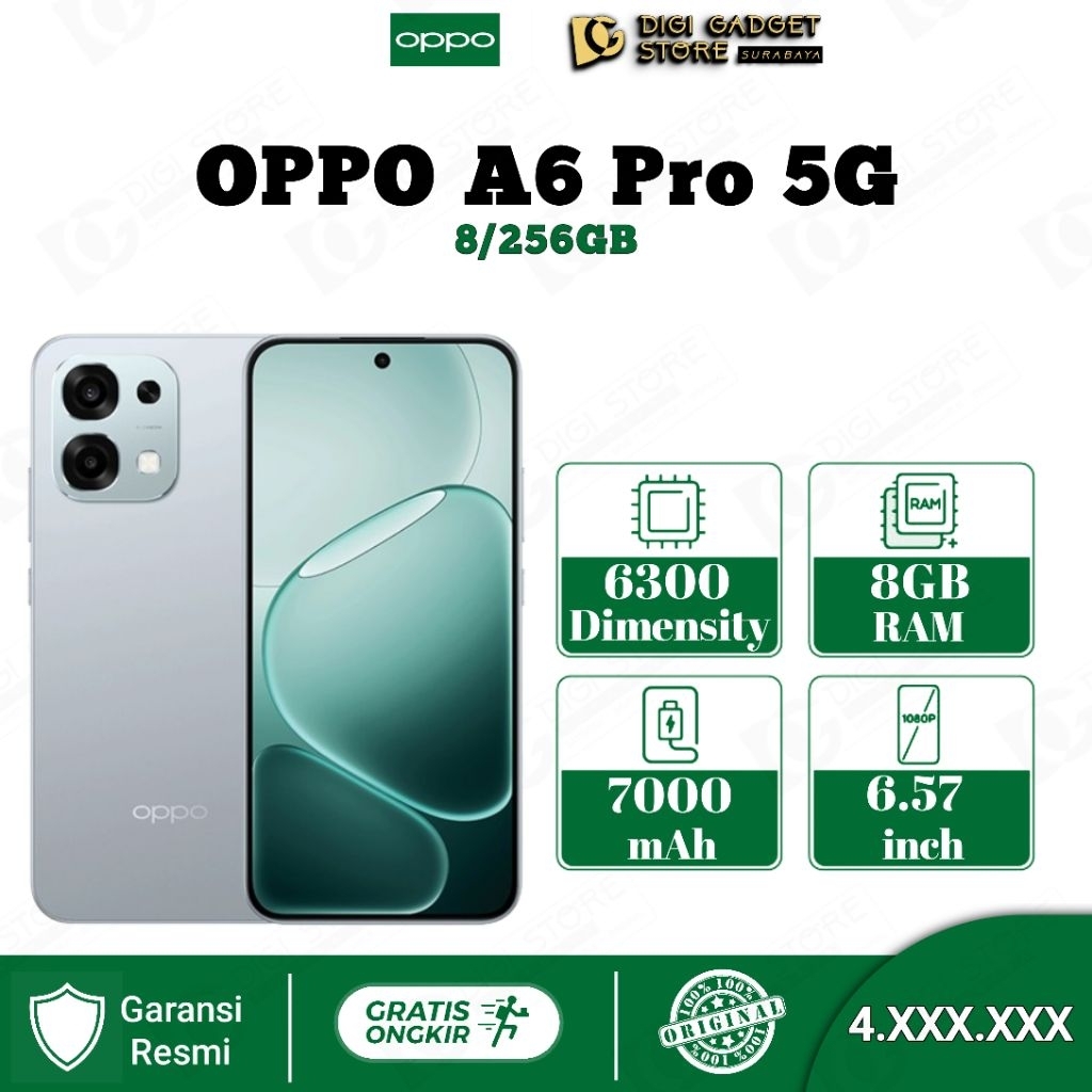 Oppo A6 pro 5G Garansi Resmi BNOB