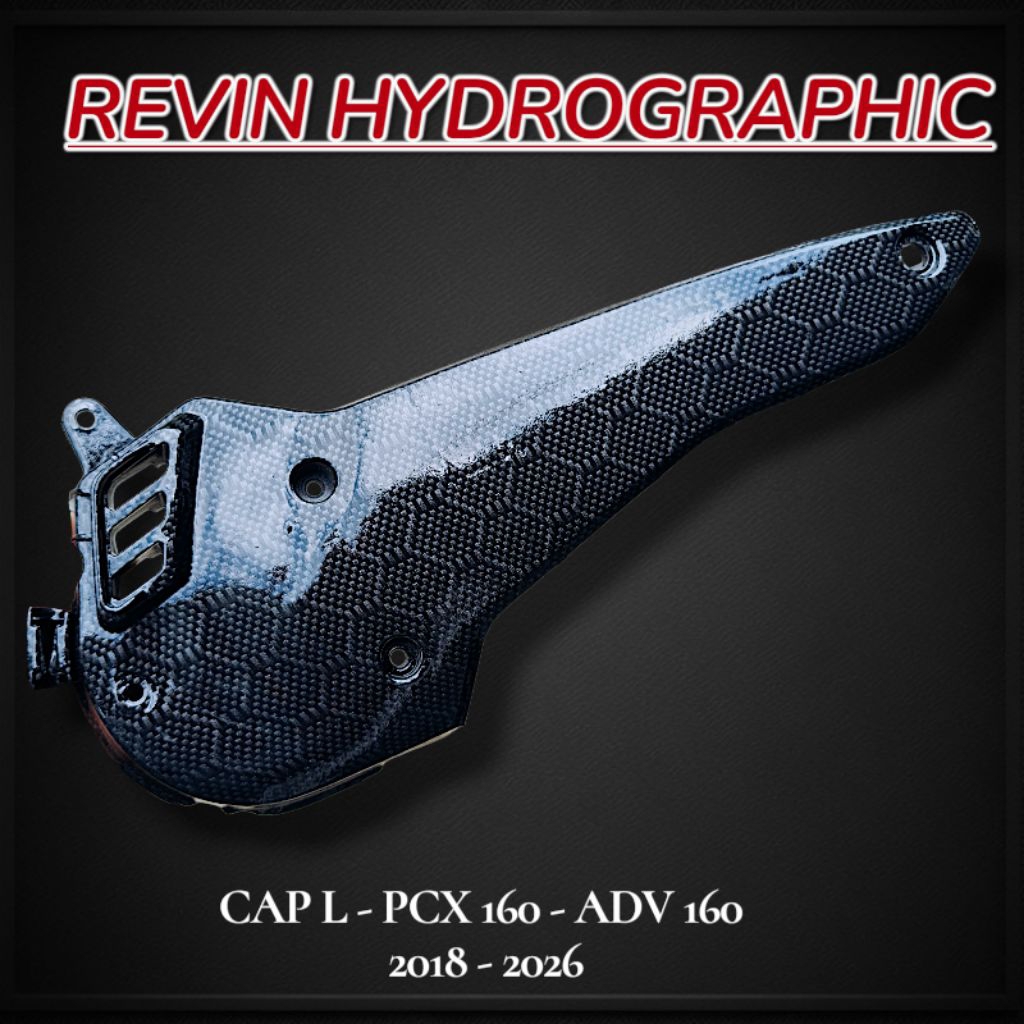 CAP L CVT PCX 160 - ADV 160 CARBON WTP HEXAGON