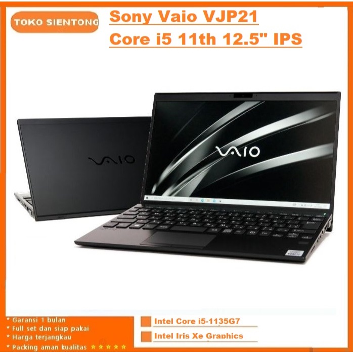 Sony Vaio VJP21 Core i5 11th Gen Intel IRIS 12.5" IPS