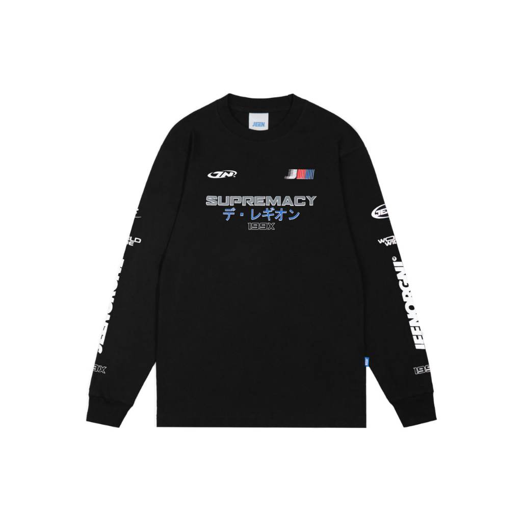 Champion BK Longsleeve - Kaos Lengan Panjang Distro Cotton Combed 24s - Kaos Pria Wanita - Kaos Jeen