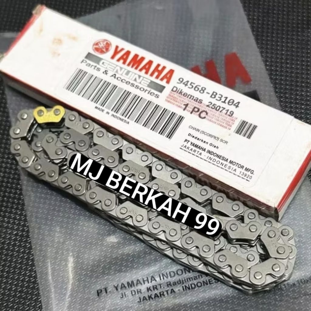 Rantai Keteng Rantai Mesin 5BP SCORPIO Z Lama SCORPIO Z New Motorcycle