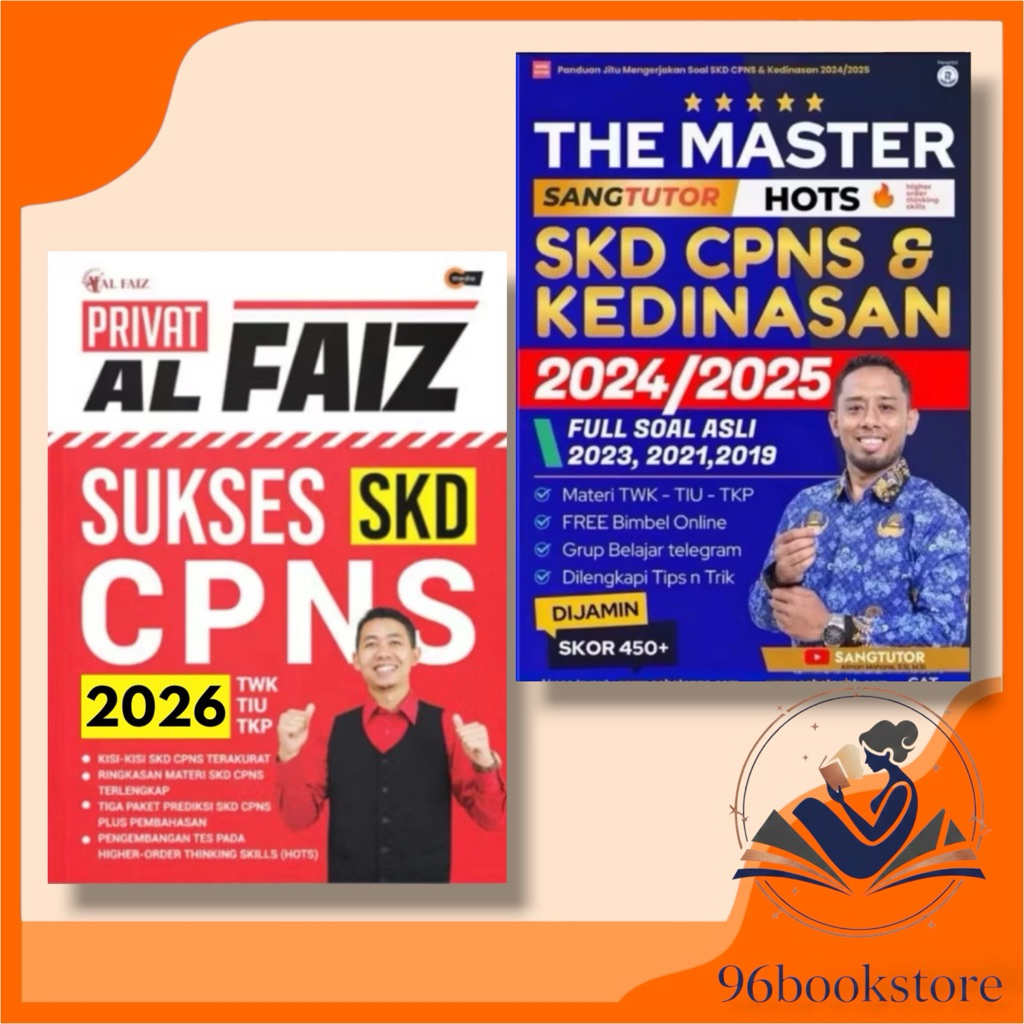 BUKU AL FAIZ SUKSES SKD CPNS 2025 ~ BUKU AL FAIZ SUKSES SKD CPNS 2026 ~ BUKU THE MASTER SANG TUTOR S