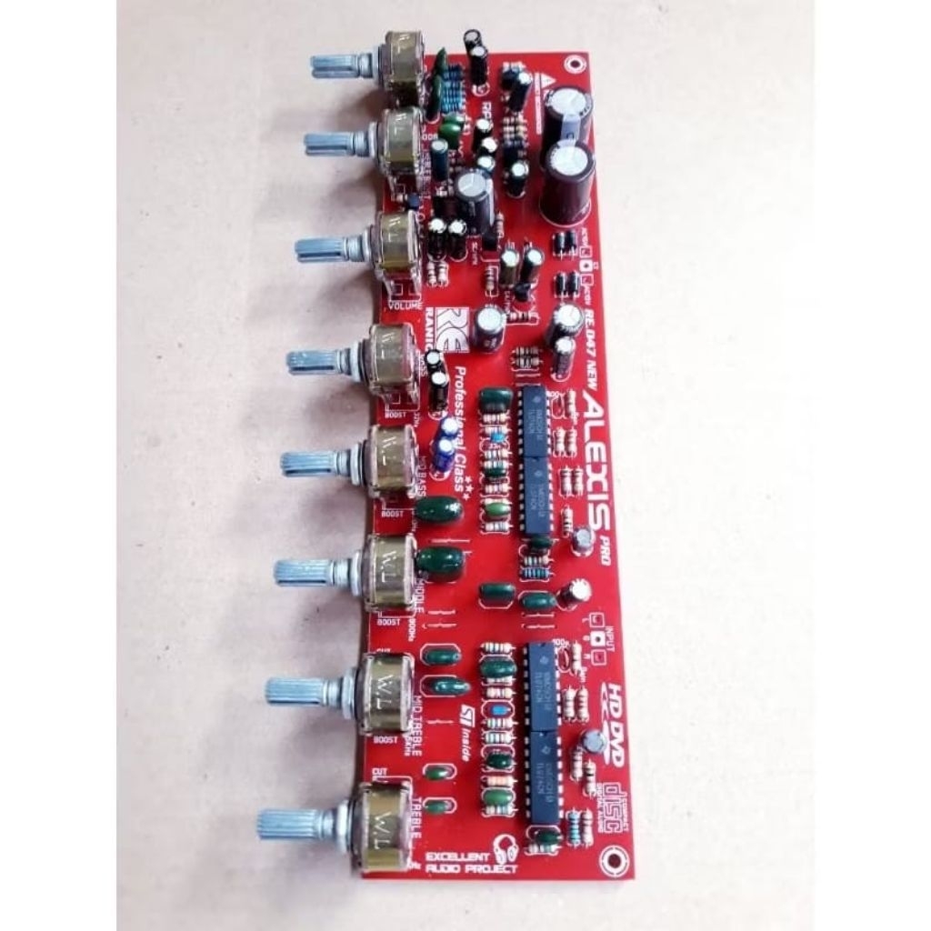 Kit tone control stereo Alexis