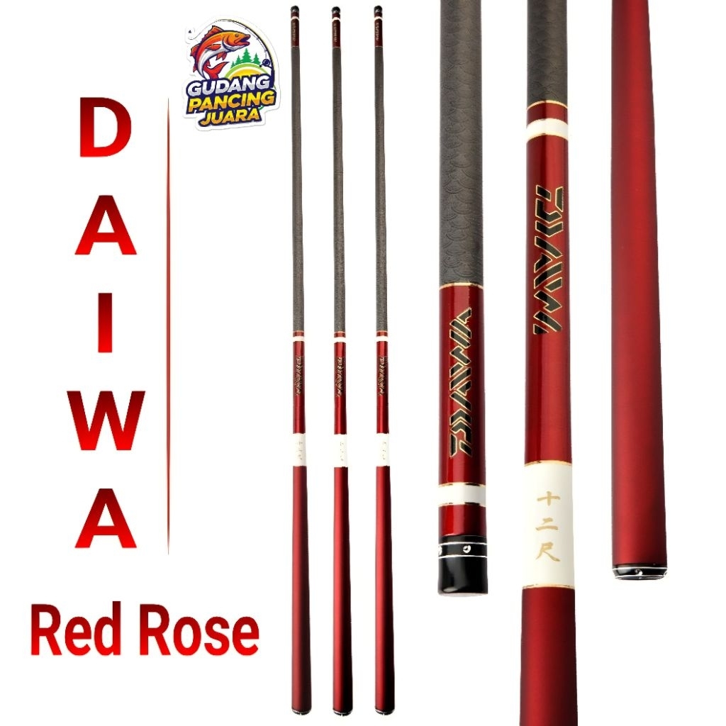 Tegek kaku DAIWA Red Rose tegek kaku hard versi 10H