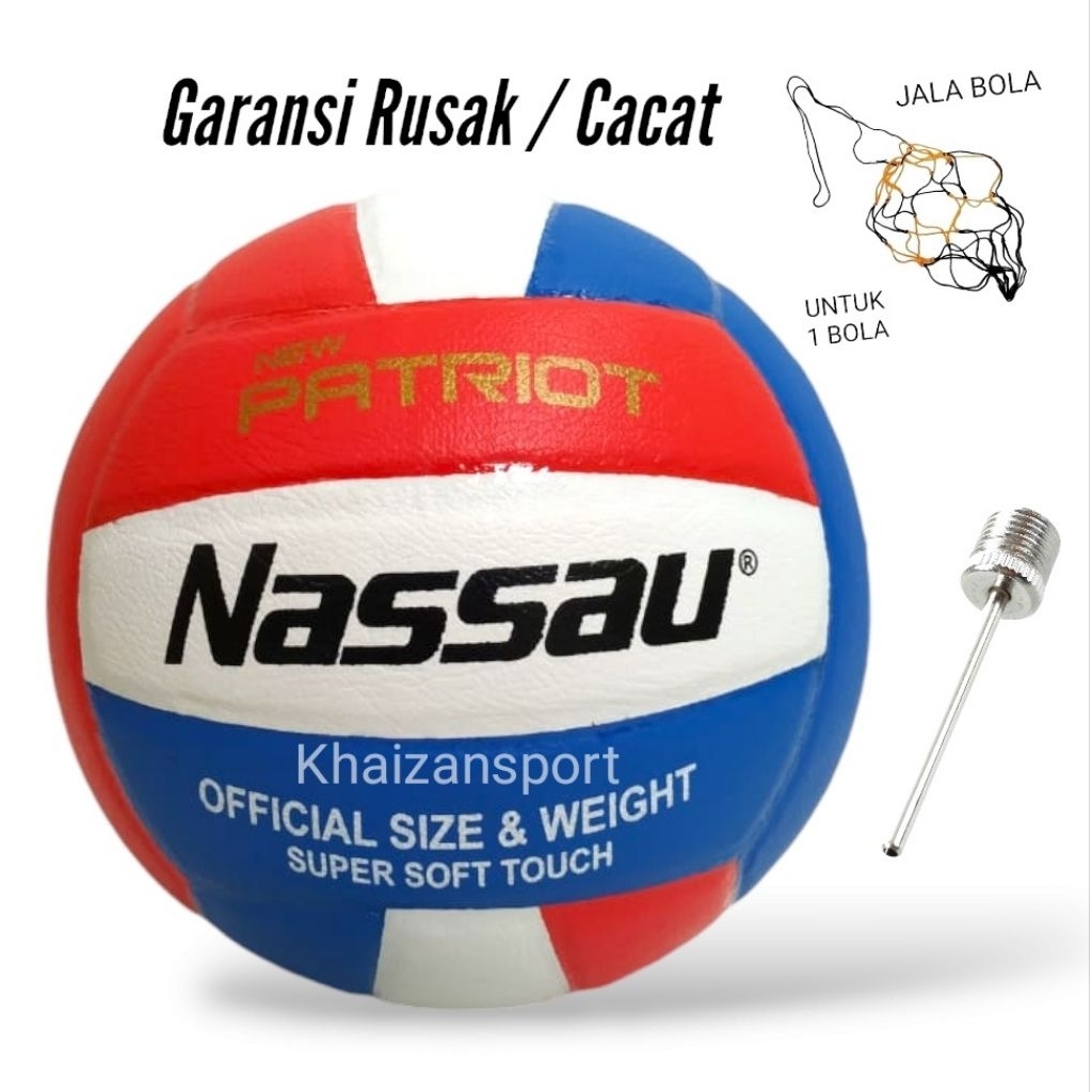 Bola Voli NASSAU PATRIOT Ringan Untuk Anak | Bola Volley Nassau Volly Voly | Bola Voli Anak