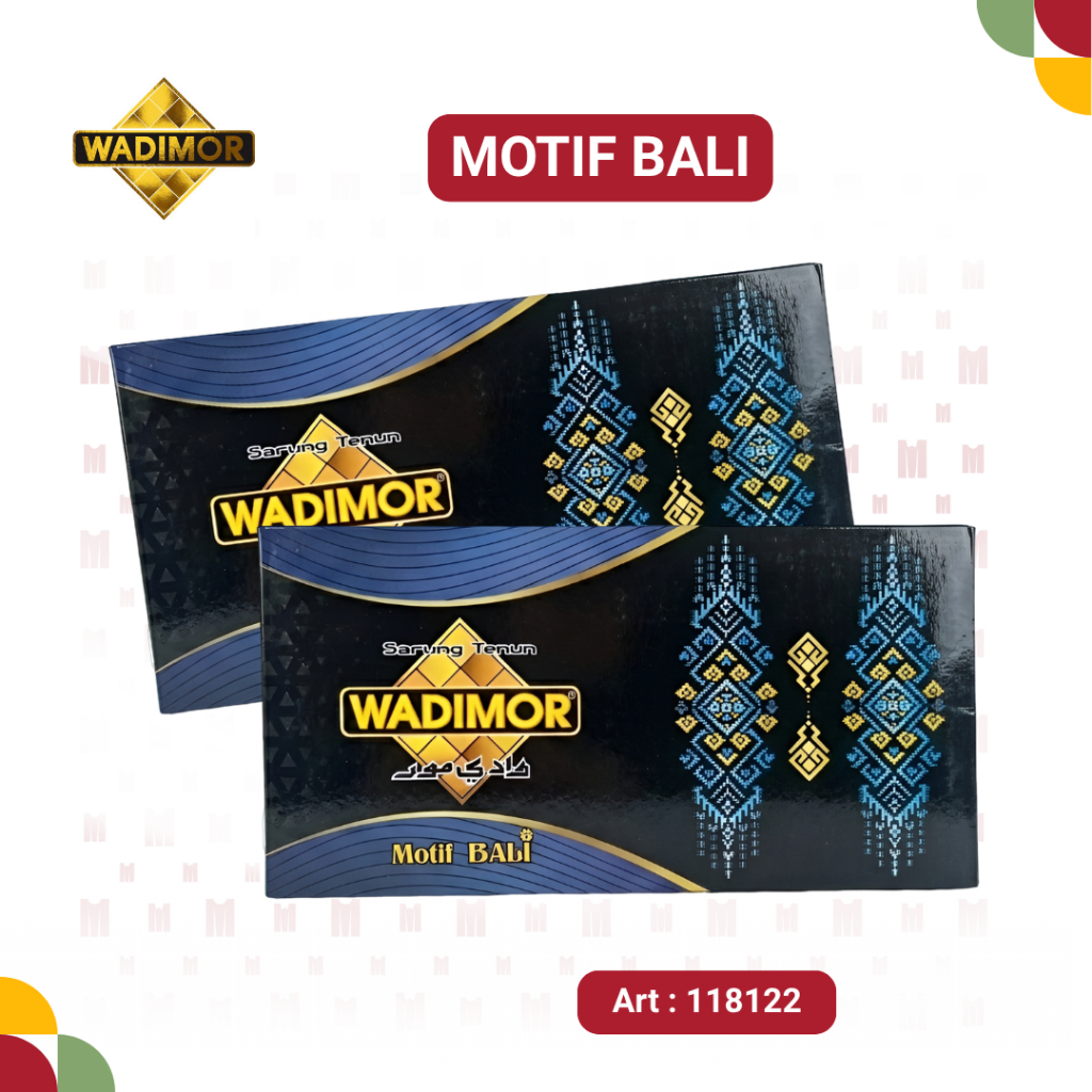 MDSK | Wadimor Motif bali,Sarung Pria Dewasa Motif Bali,Sarung Bali