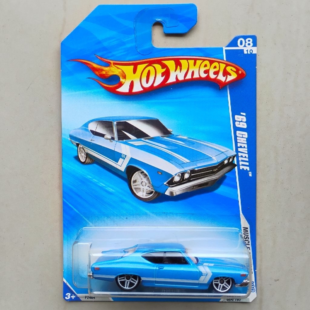 Hotwheels 69 Chevrolet Chevelle SS Blue