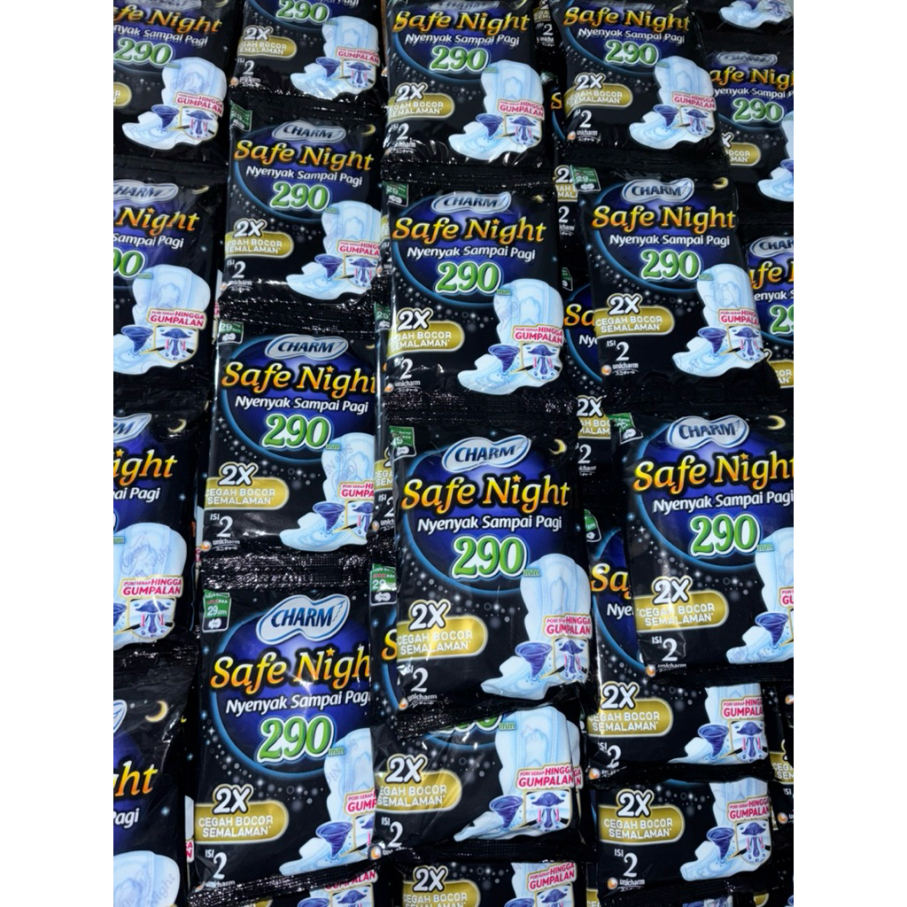 Charm Safe Night 29cm 1Renceng (10pcs)