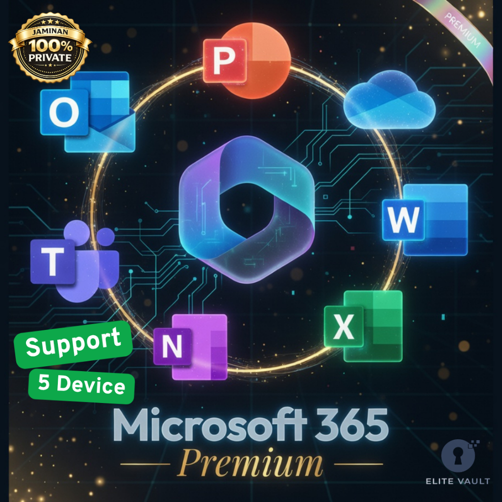 Lisensi Microsoft Office 365 Premium 100% Asli