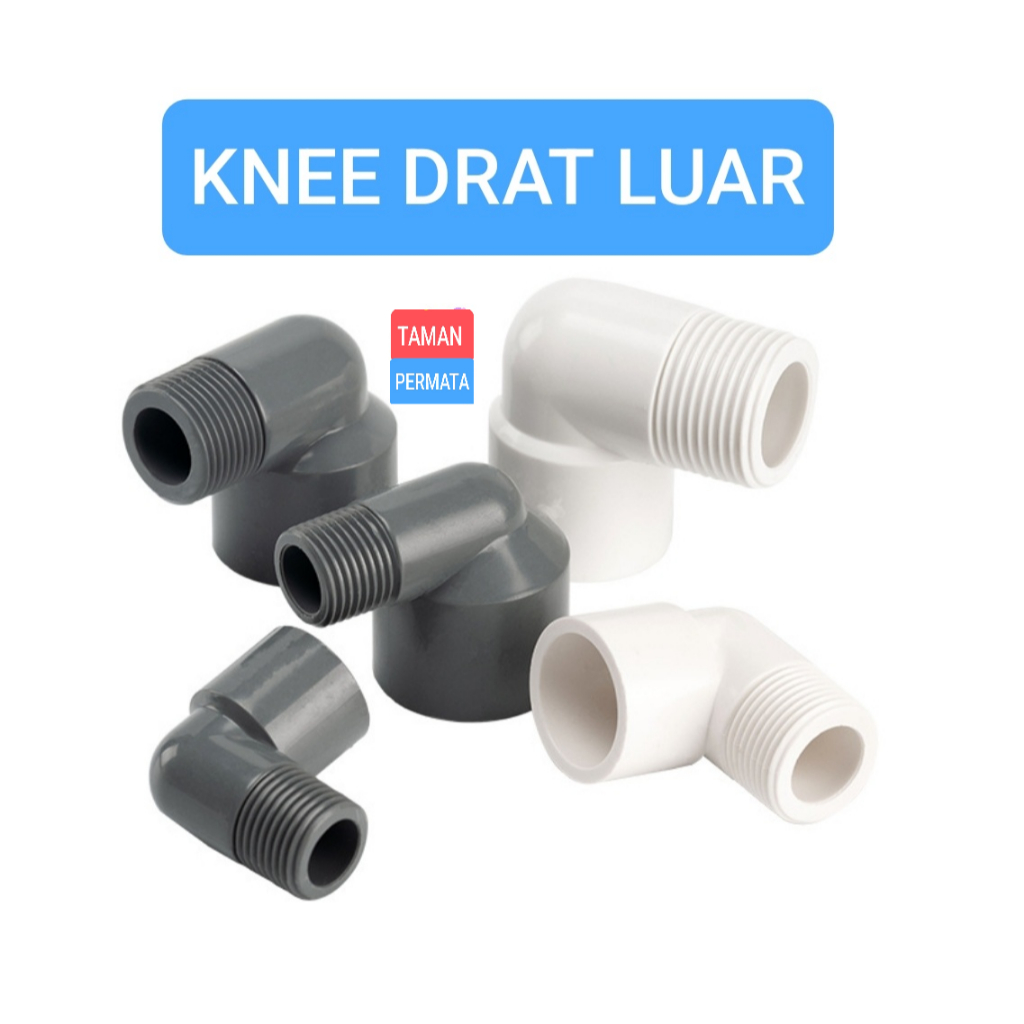 ELBOW DRAT LUAR / KNEE DRAT LUAR /KENI PIPA PVC