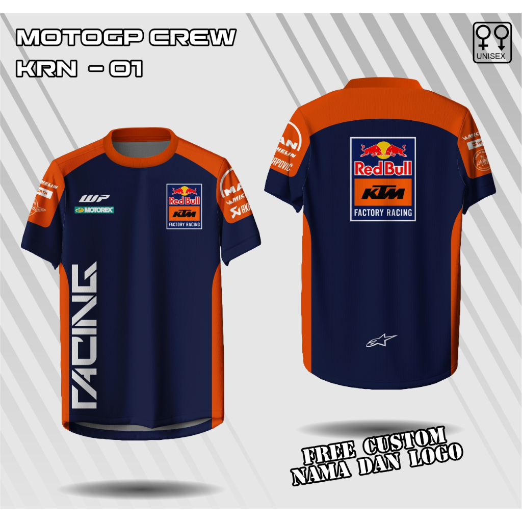 jersey motogp ktm racing team terbaru 2026 baju motogp redbull kaos motogp ktm racing terbaru