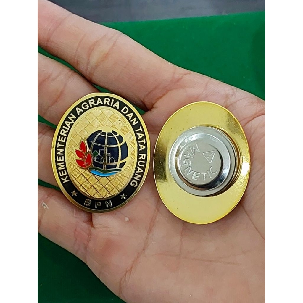 PIN/LENCANA KEMENTERIAN ATR/BPN RI KUNINGAN - MAGNET