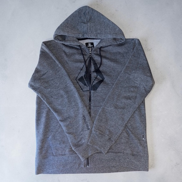 sweater volcom hoodie zip