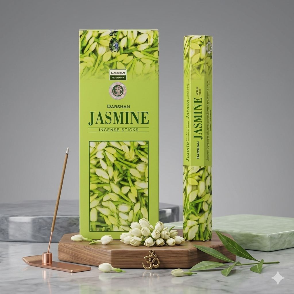Dupa India (Aromatherapi) Hexa - Darshan Jasmine