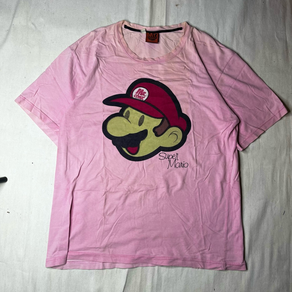KAOS SUPER MARIO ORIGINAL VINTAGE