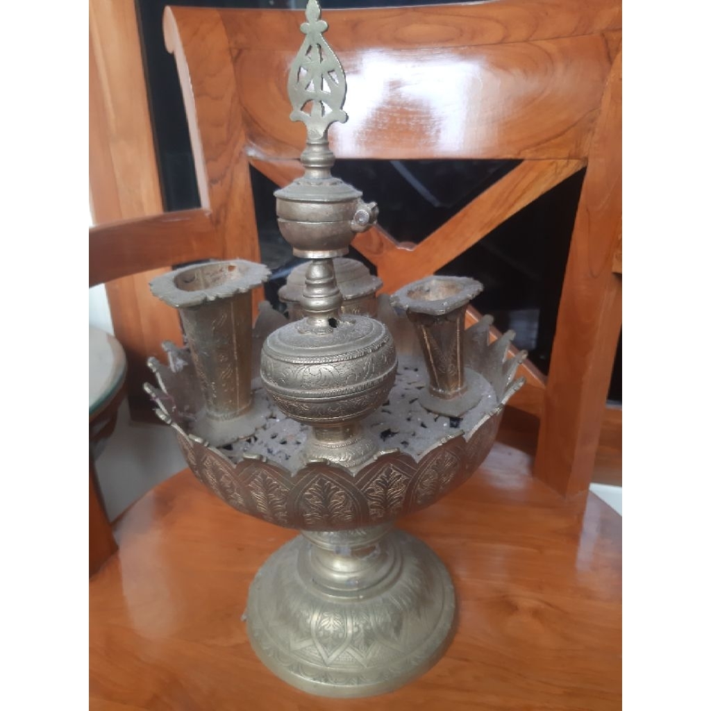kinangan kuningan vintage
