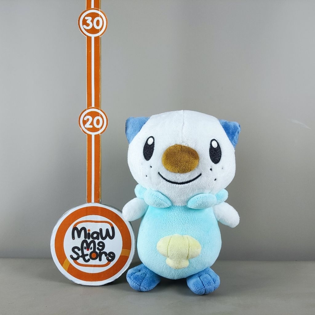 Boneka Pokemon Oshawot Original Pokemon Center Plush