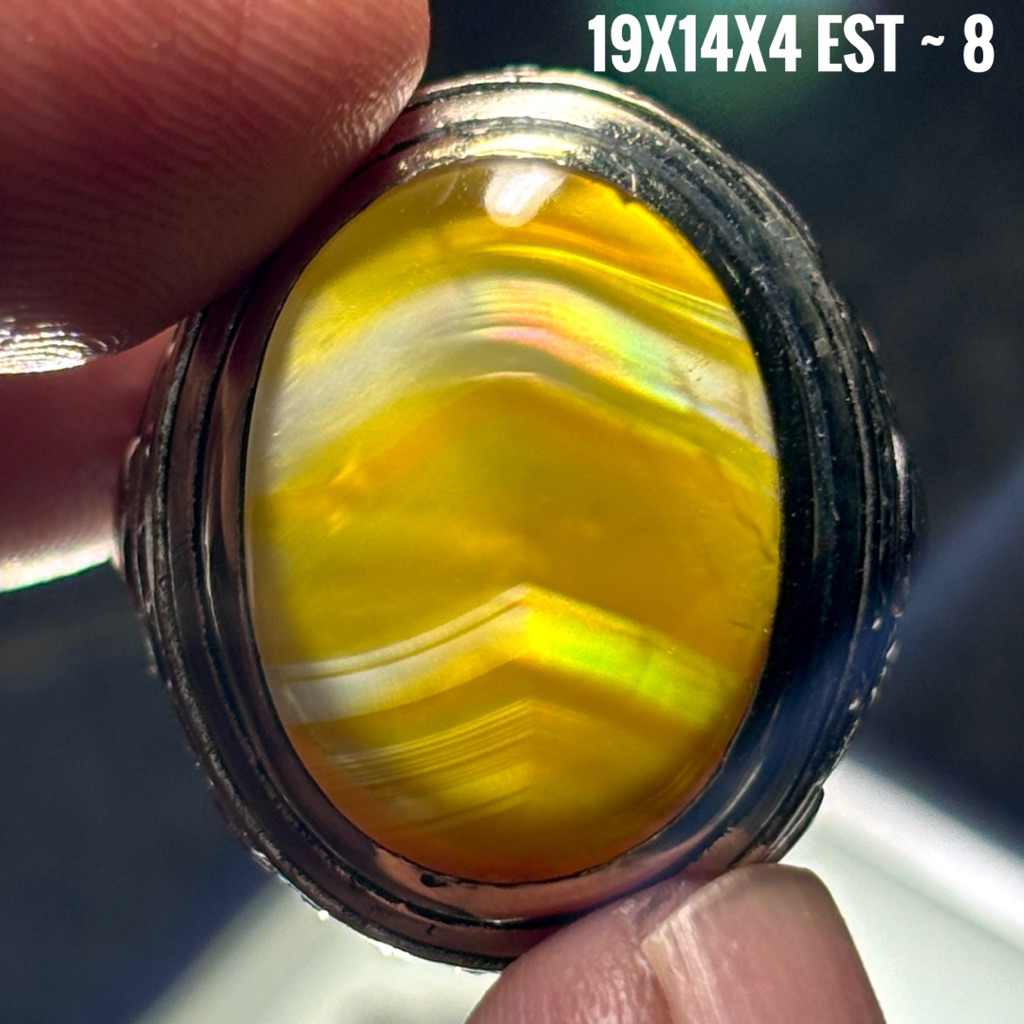 NATURAL BATU AKIK JUNDER IRIS PELANGI