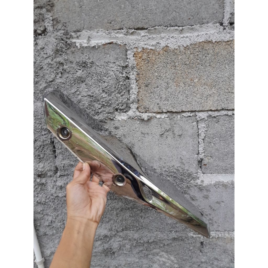 Tameng knalpot honda supra x 125 fi injeksi original