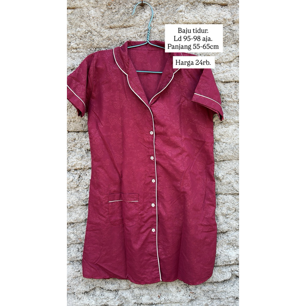 PRELOVED PIYAMA/PRELOVED BAJU TIDUR WANITA