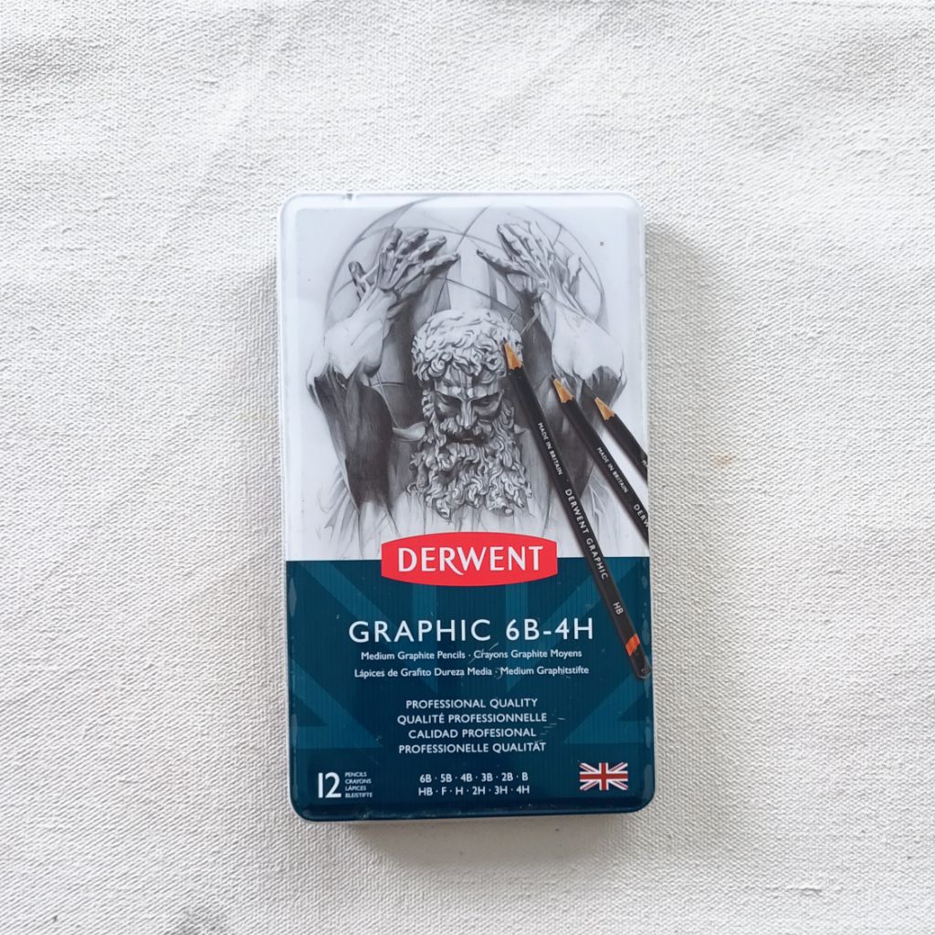 Derwent Graphic Pencil. 6B - 4H