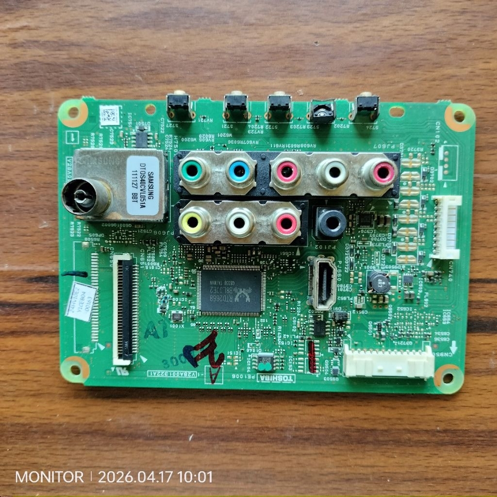 MB MOBO MAINBOARD MESIN TV TOSHIBA 24HV10E2