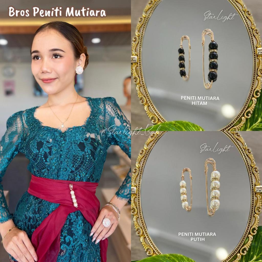 STARLIGHT BALI - Bros Peniti Mutiara / Bros Kancing Mutiara / Bros Pin