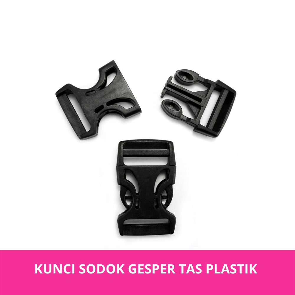 Kunci Sodok Gesper Tas Plastik /Side Release Buckle