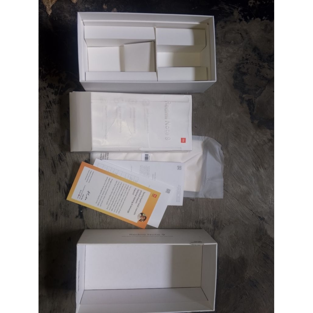 kotak dus hp redmi note 9 ram 6/128GB