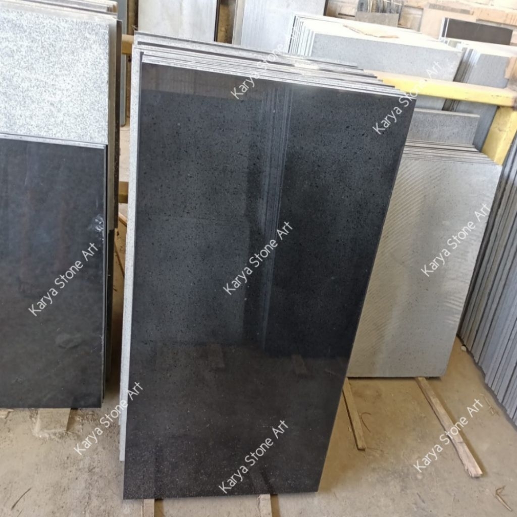 Lantai Batu Granit Hitam 60x120cm| Batu Alam Granit Lantai