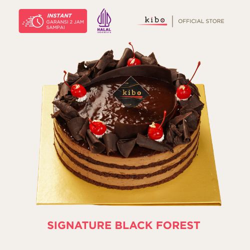 KIBO Black Forest - Kue Ulang Tahun