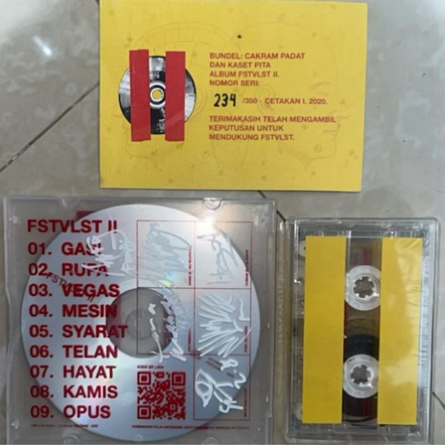 CD dan Kaset Pita FSTVLST II
