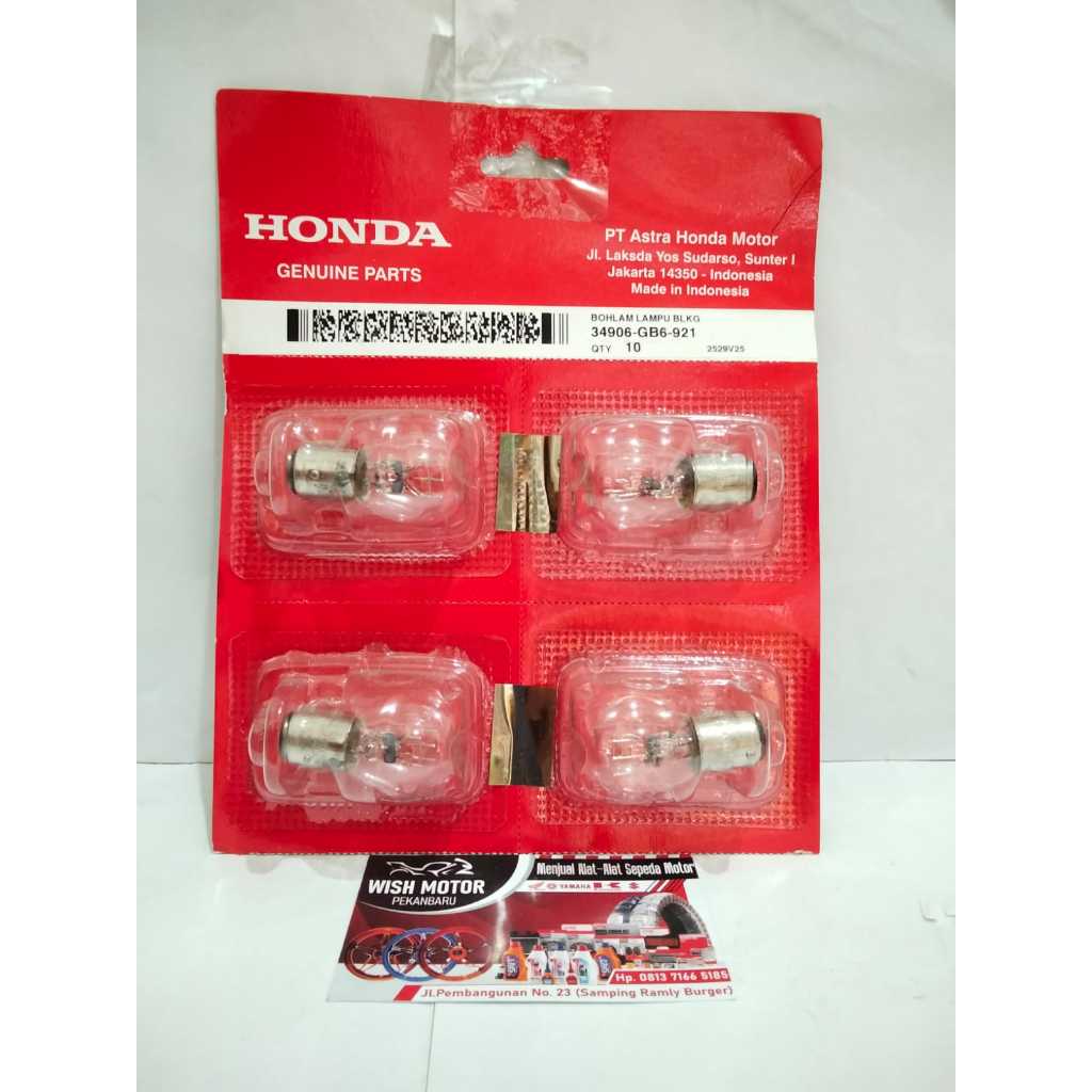 BOHLAM LAMPU BELAKANG AHM 34906-GB6-921