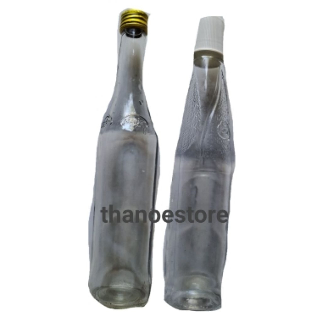 Botol Kaca Aneka Sirup 460 ml Bekas