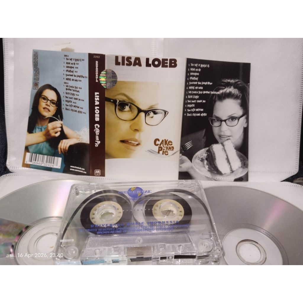 kaset pita LISA LOEB // cake and pie