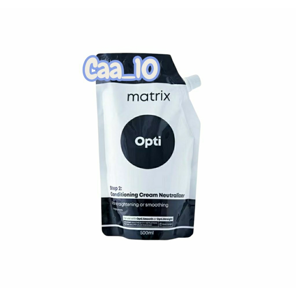 Matrix Optistraight Global step 2 neutralizer 500 Ml - Pelurus Rambut - Smoothing -Hair Treatment