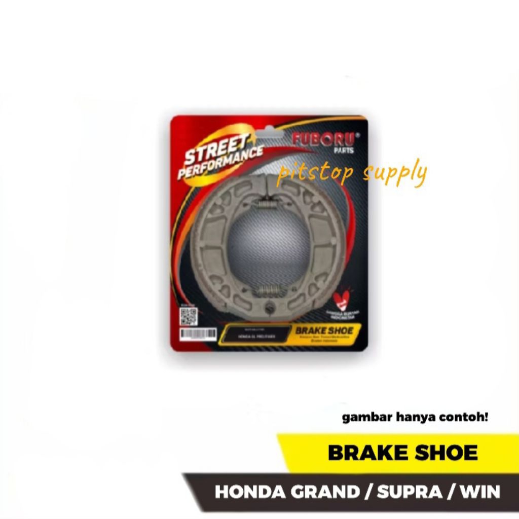 (1 Set) Fuboru Brake Shoe Honda Grand / Supra / Win