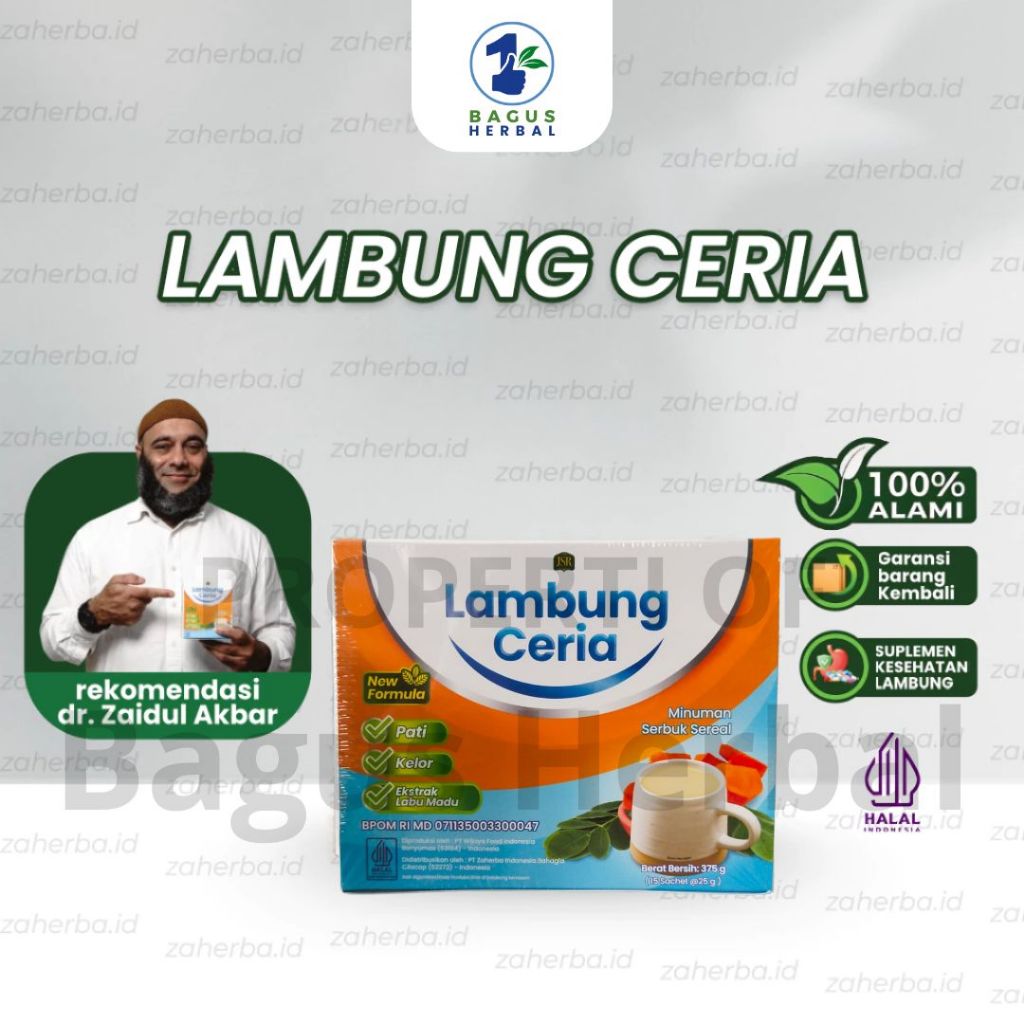 Lambung Ceria Original - Herbal Dokter Zaidul Akbar