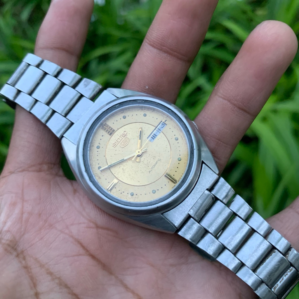 SECOND JAM TANGAN SEIKO 5 Automatic Otomatis Original