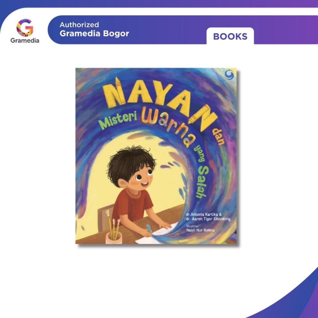 Gramedia Bogor - Buku NAYAN dan Misteri Warna yang Salah