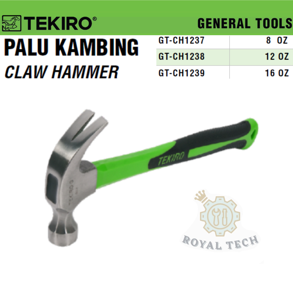 TEKIRO - Palu Kambing 8 OZ, 12 OZ, 16 OZ