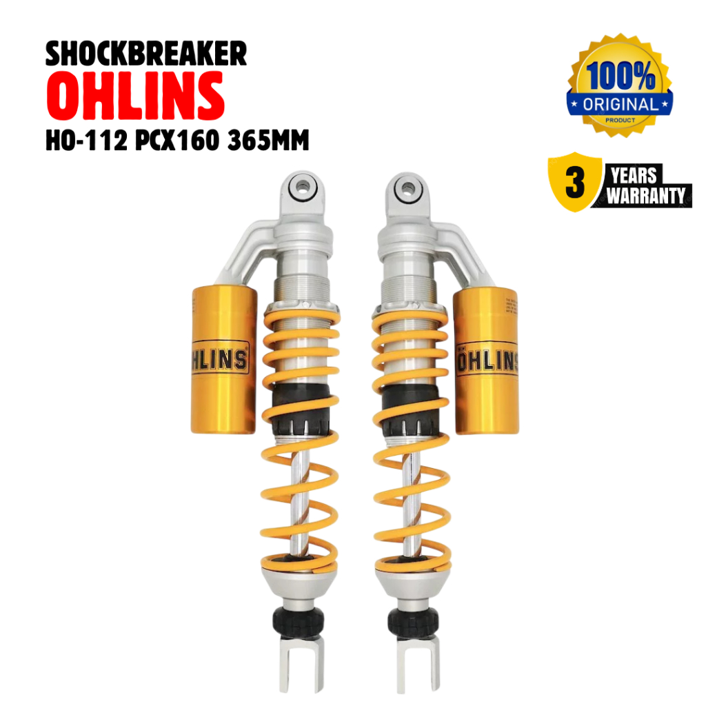 SHOCK BELAKANG SHOCKBREAKER OHLINS HO 112 HONDA PCX 160 ORIGINAL GARANSI RESMI