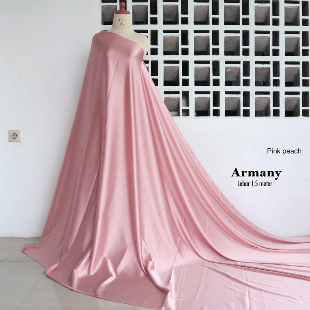 Kain motif armany polos// kain cod // per setengah meter // banyak motif // kain gamis // kain meter
