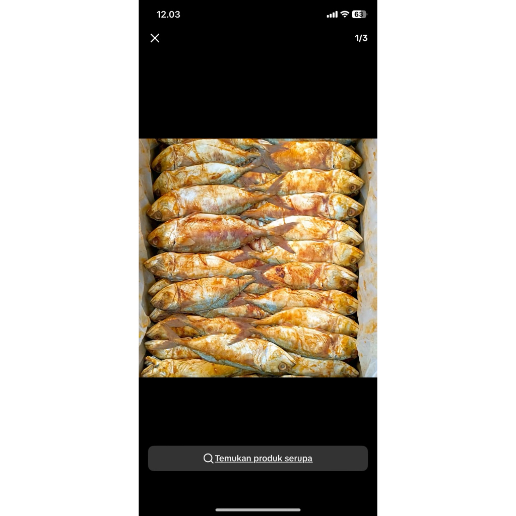 ikan asin peda 1kg