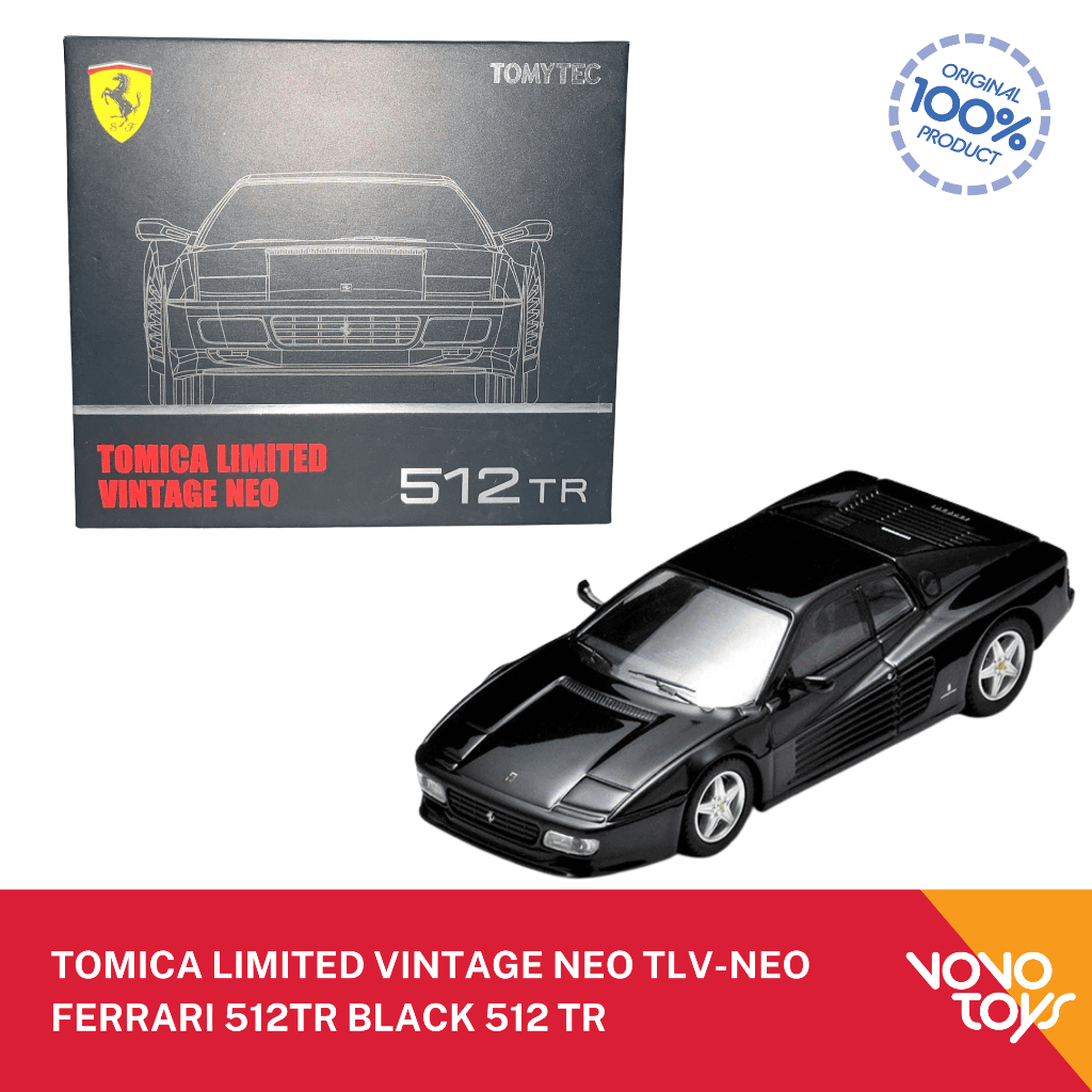 Tomica Limited Vintage Neo Ferrari 512TR - Black
