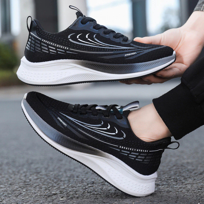 Sepatu Pria Sneakers Casual Olahraga Running 45