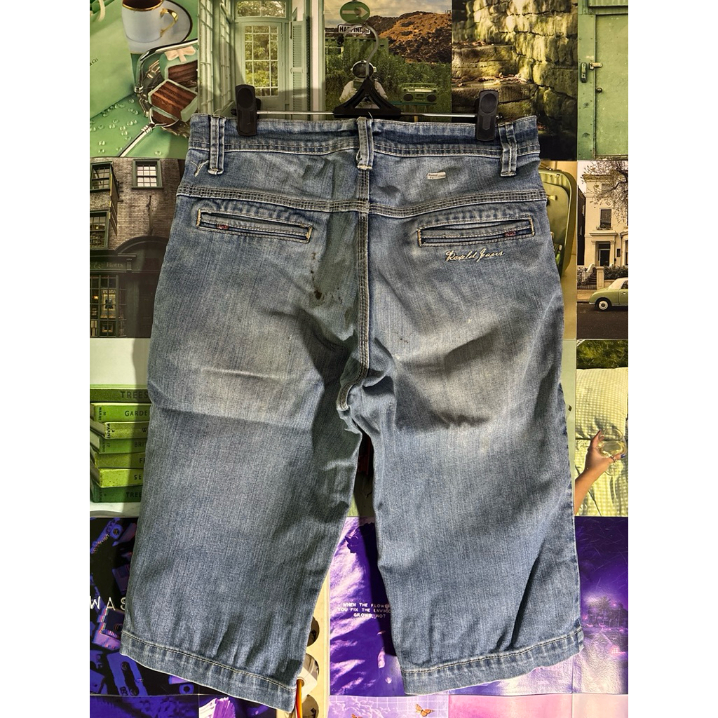 Roxeld Blue Gray Short Jeans Size 32 Preloved