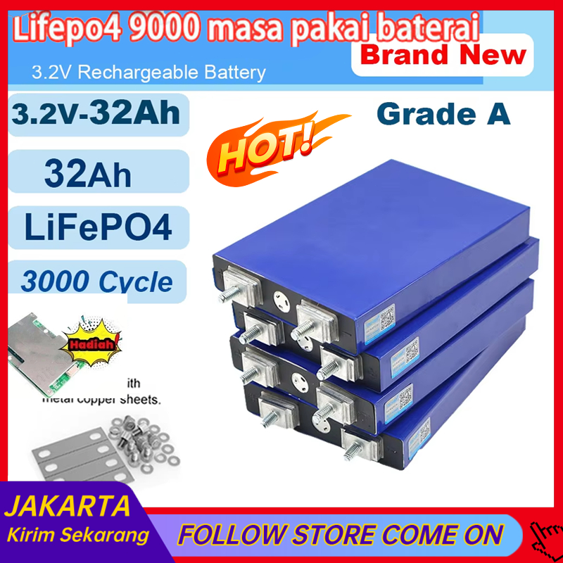 Baterai Lifepo4 3.2V 30Ah Elektrik Baterai Lithium LIFEPO4 DISCHARGE CAPACITY TEST PROVE Baterai Lit